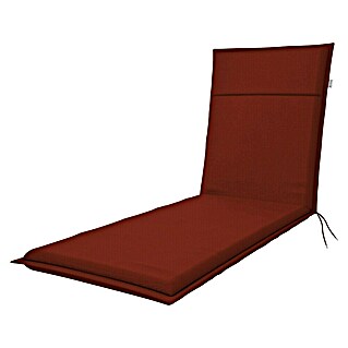 Doppler Blazina za ležalnik Life (Rdeča, Do x Š x V: 195 x 58 x 4 cm, 100 % poliester)