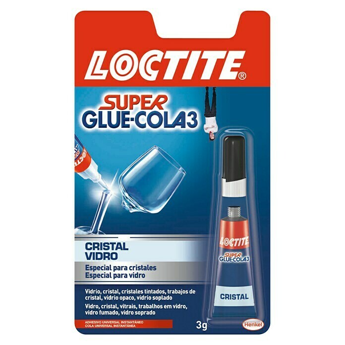 Loctite Adhesivo instantáneo Super Glue-3 Cristal (3 g)