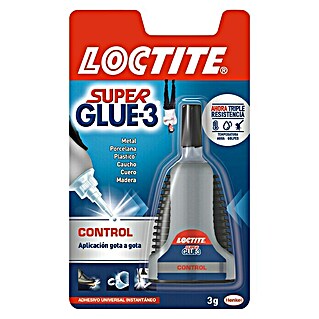 Loctite Adhesivo instantáneo Super glue-3 Control Power (3 g)
