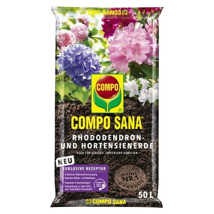 Compo Zemlja za rododendrone  (50 l) | 7503 - Spezialerde Marke | IAHA - Erde | IAH - Dünger / Pflanzenschutz | IA - Gartenhartware | I - Stadtgarten | BAUHAUS
