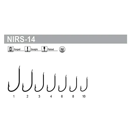 Tubertini  Anzuelo de pesca Senshi NIRS-14 T.8