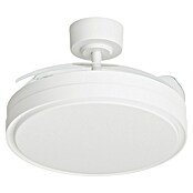 Arte confort Ventilador de techo Verona M (Blanco, 107 cm, 29,8 W, Blanco cálido, Tamaño de la estancia: 20 m²) | BAUHAUS