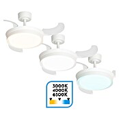 Arte confort Ventilador de techo Verona S (Blanco, 91 cm, 30 W, Blanco cálido) | BAUHAUS