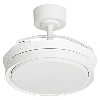 Arte confort Ventilador de techo Verona S (Blanco, 91 cm, 30 W, Blanco cálido)