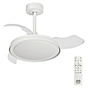 Arte confort Ventilador de techo Cartagena (Blanco, 91 cm, 28 W, Blanco cálido) | BAUHAUS