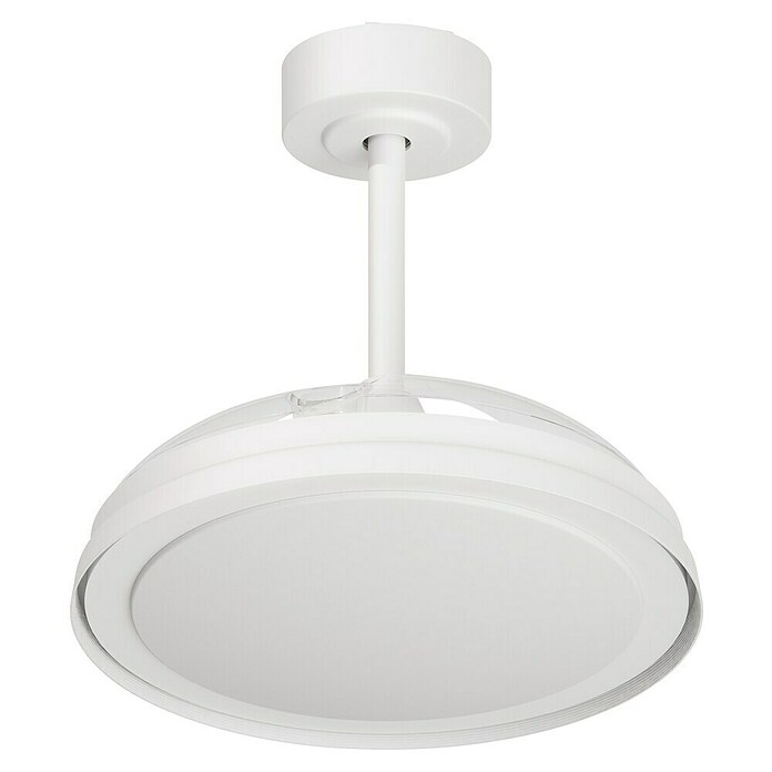 Arte confort Ventilador de techo Cartagena (Blanco, 91 cm, 28 W, Blanco cálido) | BAUHAUS