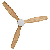 Arte confort Ventilador de techo Mallorca (Blanco/Madera, 132 cm, 36,5 W, Blanco cálido) | BAUHAUS