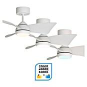 Arte confort Ventilador de techo Roma (Blanco, 76 cm, 16 W, Blanco cálido) | BAUHAUS