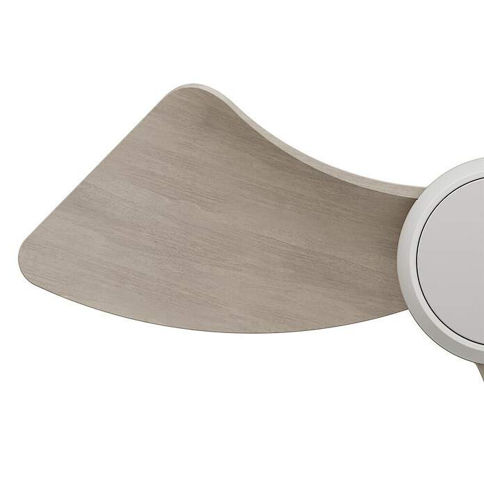 Arte confort Ventilador de techo Roma (Blanco/Madera, 76 cm, 16 W, Blanco cálido) | BAUHAUS