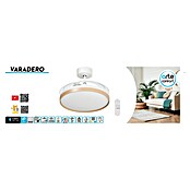 Arte confort Ventilador de techo Varadero (Blanco/Madera, 112 cm, 50 W, Blanco cálido) | BAUHAUS