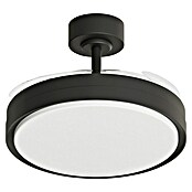 Arte confort Ventilador de techo Verona L (Negro, 122 cm, 30 W, Blanco cálido) | BAUHAUS