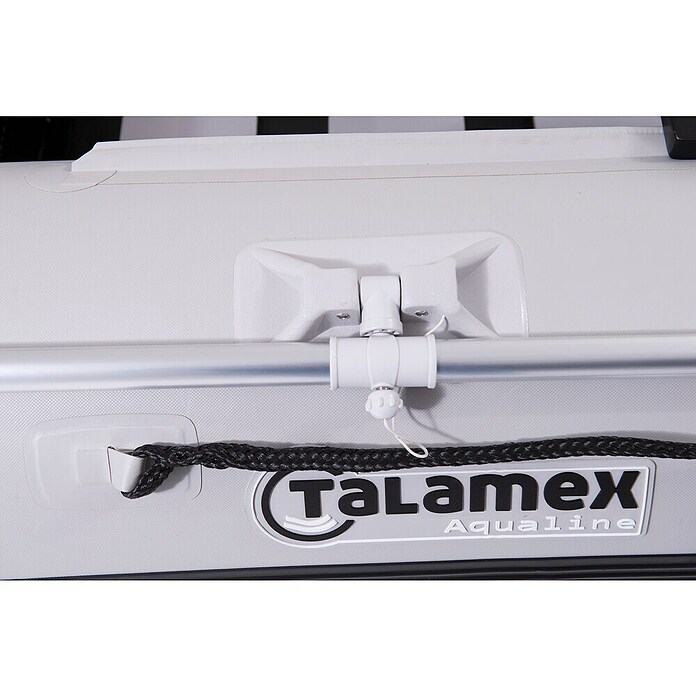Talamex Schlauchboot Luftboden Aqualine QLA250 (L x B: 250 x 152 cm, Tragkraft: 400 kg, Grau, Geeignet für: 2+1 Personen) | BAUHAUS