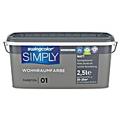 swingcolor Stenska barva Simply  (Temno siva - št. 1, Mat, 2,5 l) | Živobarvne disperzijske barve | Stenske barve | Barve | Barve in tapete | Izdelki | BAUHAUS