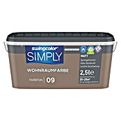 swingcolor Stenska barva Simply  (Rjava - št. 9, Mat, 2,5 l) | Živobarvne disperzijske barve | Stenske barve | Barve | Barve in tapete | Izdelki | BAUHAUS