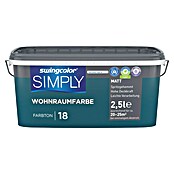 swingcolor Stenska barva Simply  (Modra - št. 18, Mat, 2,5 l) | Živobarvne disperzijske barve | Stenske barve | Barve | Barve in tapete | Izdelki | BAUHAUS