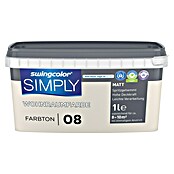 swingcolor Boja za zid Simply  (Sivo-bež – br. 08, Mat, 1 l) | BAUHAUS