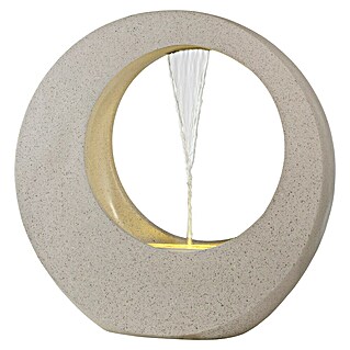 Fuente LED Sibari (Blanco, L x An x Al: 22,5 x 72 x 72 cm)