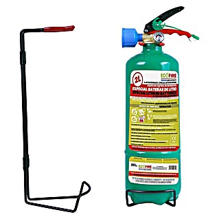 Simonrack Ecofire Extintor de incendios Fighting con soporte