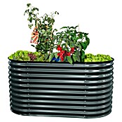 Gardol Hochbeet (160 x 80 x 82 cm, Stahl, Anthrazit) | BAUHAUS