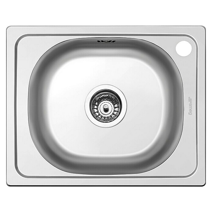 Smeg Fregadero encastrable LYP401FD derecha (L x An: 40 x 50 cm, Acero inoxidable)