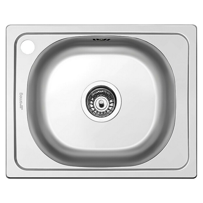 Smeg Fregadero encastrable LYP401 izquierda (L x An: 40 x 50 cm, Acero inoxidable)