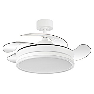 Ventilador de techo Majestic (Blanco, 91 cm, 30 W, Blanco cálido)