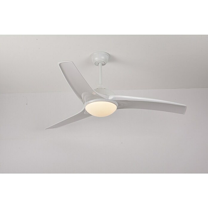 Ventilador de techo Elegance (Blanco, 132 cm, 35 W, Blanco cálido) | BAUHAUS