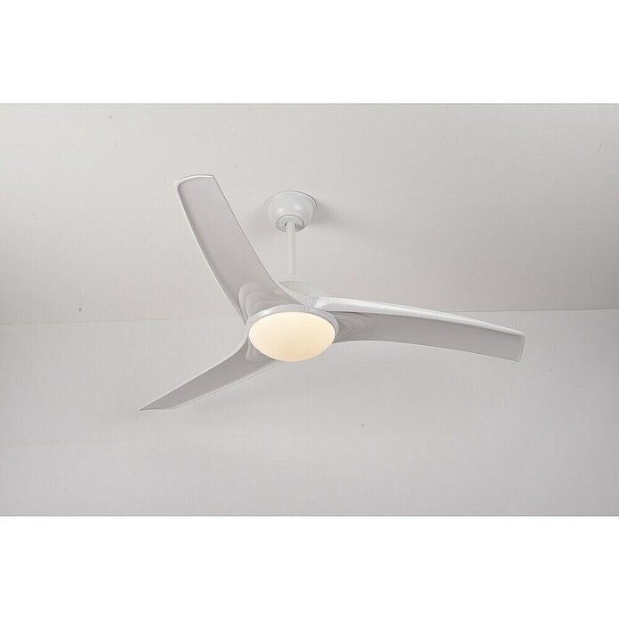 Ventilador de techo Elegance (Blanco, 132 cm, 35 W, Blanco cálido) | BAUHAUS