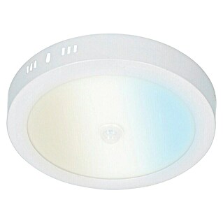 Panaled Downlight empotrable LED redondo con sensor Ofis (18 W, Blanco)