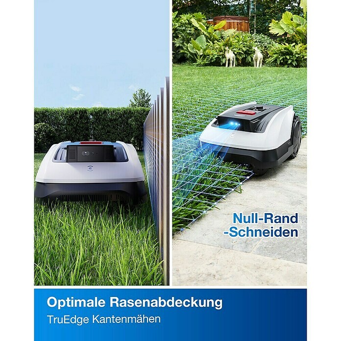 Ecovacs Goat Robotmaaier O800 RTK (800 m², Snijbreedte: 22 cm, Satellietnavigatie, RTK) | BAUHAUS