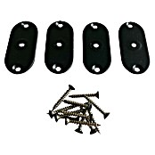 Plus Beschläge-Set zur Zaunbefestigung (Stahl) | BAUHAUS