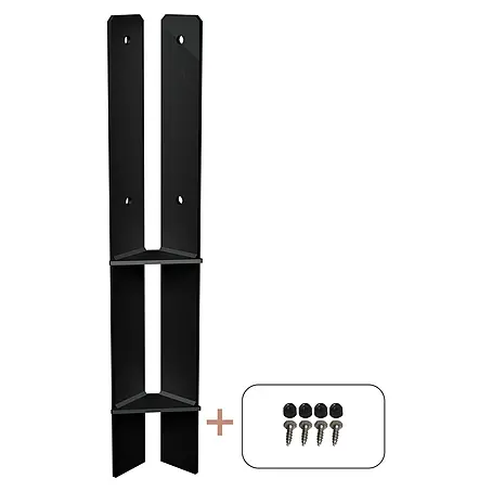 Plus  H-Pfostenanker Über-Eck für Pfosten 9 cm