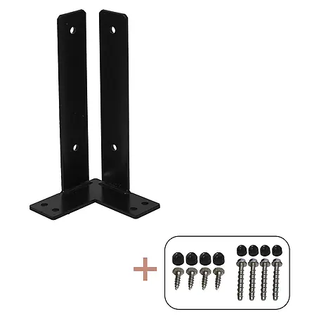 Plus  Pfostenträger Über-Eck für Pfosten 9 cm