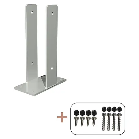 Plus  U-Pfostenträger für Pfosten 9 cm