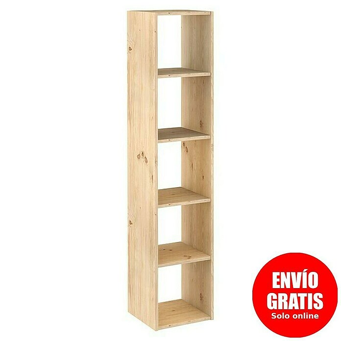 Astigarraga Dinamic Estantería de madera (L x An x Al: 33 x 36,2 x 174,6 cm, Madera)