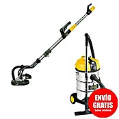 Fartools Aspirador en seco y húmedo NETUP30PB + lijadora de paredes DWS710E (2 pzs.) | BAUHAUS