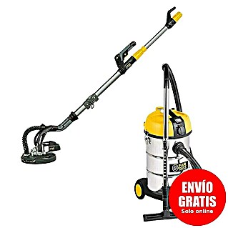Fartools Aspirador en seco y húmedo NETUP30PB + lijadora de paredes DWS710E (2 pzs.)