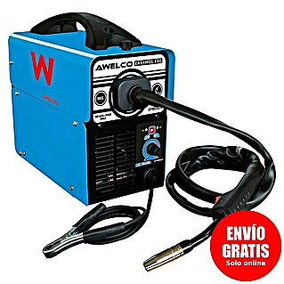 Awelco Equipo de soldadura eléctrica Easy MIG 100 (3.000 W, 100 A, Diámetro del hilo para soldadura: 0,8 mm - 0,9 mm)