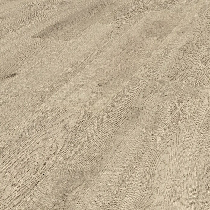 LOGOCLIC Vinto Laminat Classic Eiche Flinton (1.288 x 195 x 8 mm, Landhausdiele, Eiche Flinton) | BAUHAUS