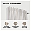 Vorhangschiene MotionBlinds Seitenöffnung Elektrisch (Anzahl Läufe: 1 Stk., 180 cm, Weiß) | BAUHAUS