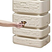 4rain Regenspeicher Slim Stone (350 l, Sandbeige, 1 Stk.) | BAUHAUS