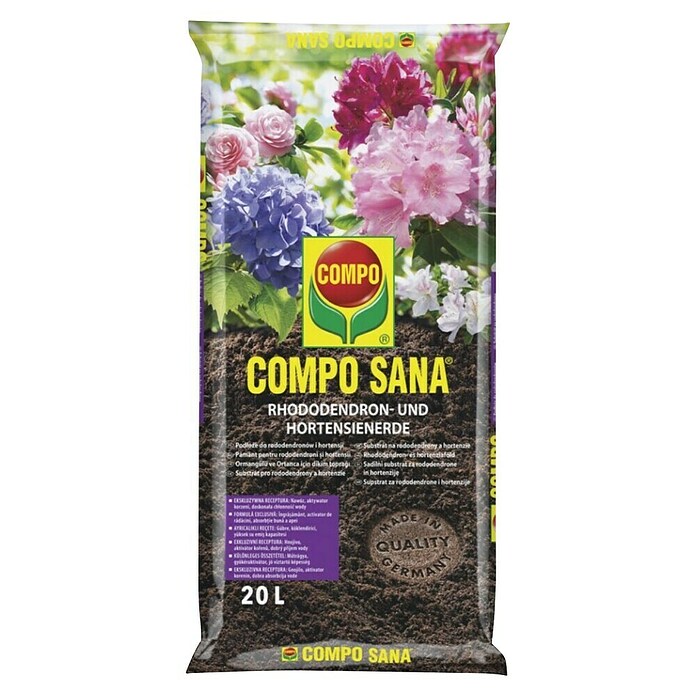 Compo Zemlja za rododendrone  (20 l) | 7501 - Blumenerde Marke | IAHA - Erde | IAH - Dünger / Pflanzenschutz | IA - Gartenhartware | I - Stadtgarten | BAUHAUS