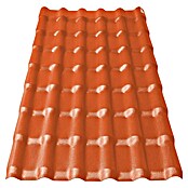 Odem Placa de cubierta Valencia (219 x 104 cm, Terracota) | BAUHAUS