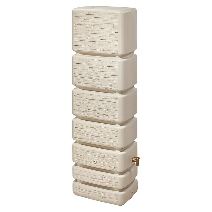 4rain Regenspeicher Slim Stone (350 l, Sandbeige, 1 Stk.) | BAUHAUS
