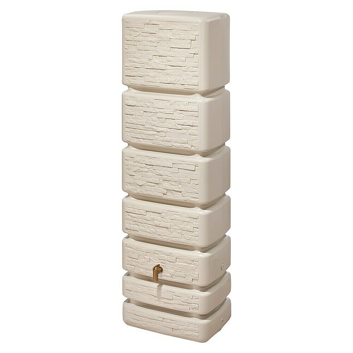 4rain Regenspeicher Slim Stone (350 l, Sandbeige, 1 Stk.) | BAUHAUS