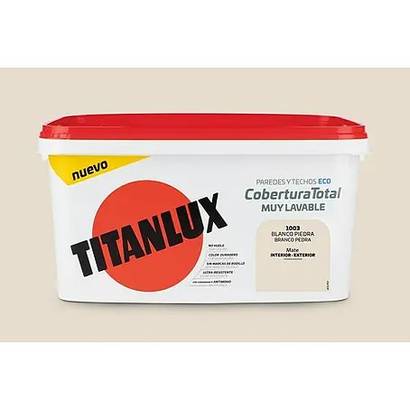 Titan  Pintura para paredes Cobertura total