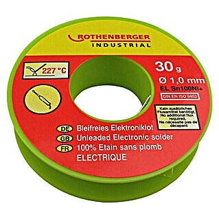 Rothenberger Industrial Elektroniklot (Durchmesser: 1 mm, 30 g)