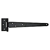 Alberts Bisagra inglesa (L x An: 294 x 90 mm, Negro forja) | BAUHAUS