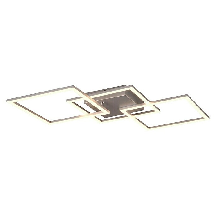 Trio Leuchten LED stropna svjetiljka Trail  (31 W, D x Š x V: 35 x 74 x 7 cm, Titan, Topla bijela) | BAUHAUS