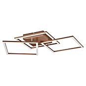 Trio Leuchten LED stropna svetilka Trail  (31 W, Do x Š x V: 35 x 74 x 7 cm, Rjava, Toplo bela) | 3016 - Deckenleuchte | CACB - Deckenleuchten | CAC - Indoorleuchten | CA - Beleuchtung | C - Elektro | BAUHAUS
